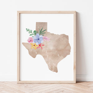 map of texas