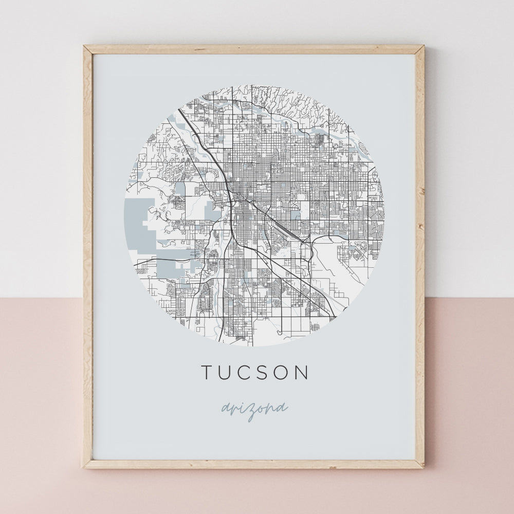 tucson az map