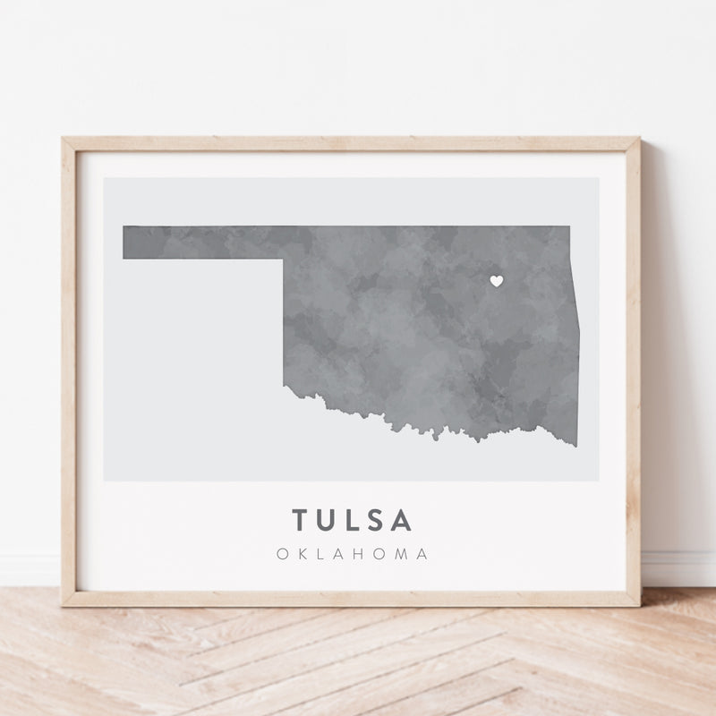 map of tulsa