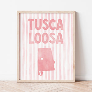 Tuscaloosa, Alabama Poster