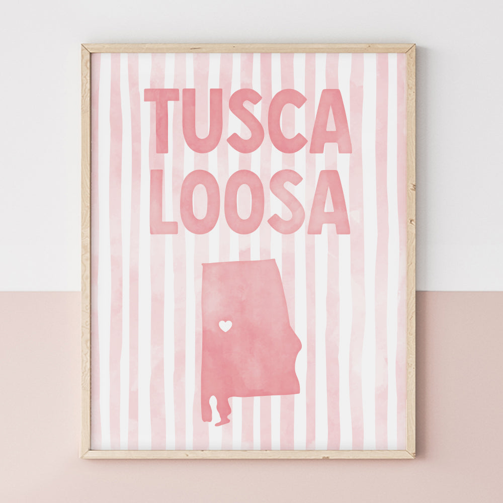 Tuscaloosa, Alabama Poster