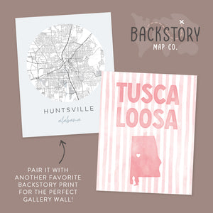Tuscaloosa, Alabama Poster