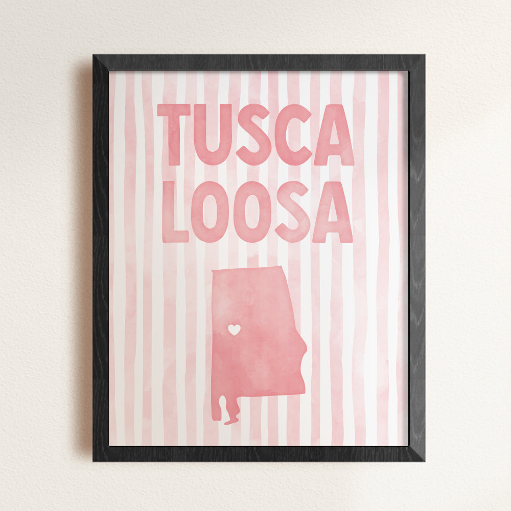 Tuscaloosa, Alabama Poster