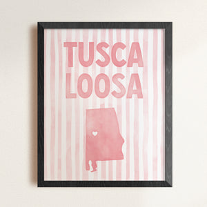 Tuscaloosa, Alabama Poster