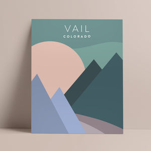vail colorado poster