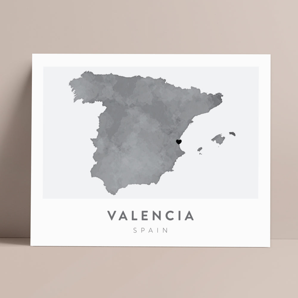 map of valencia
