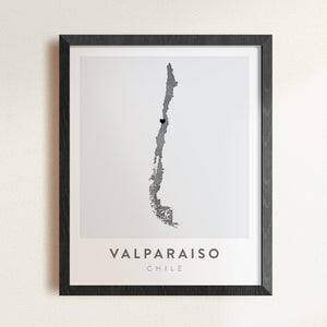 chile map wall art