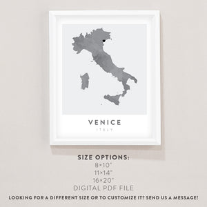 venice italy poster