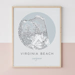 Load image into Gallery viewer, virginia beach map
