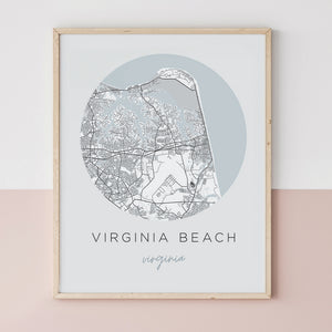 virginia beach map
