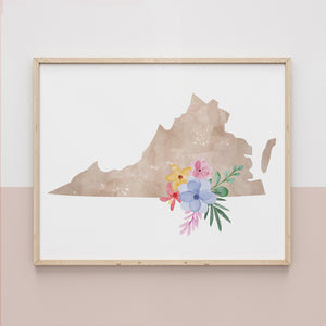 virginia wall art