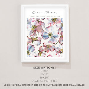 virginia state flower poster