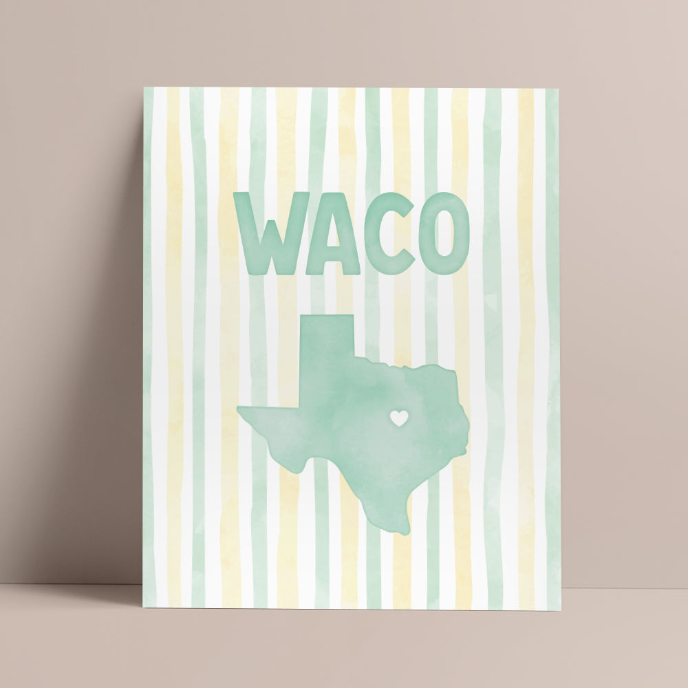 Waco, Texas Poster