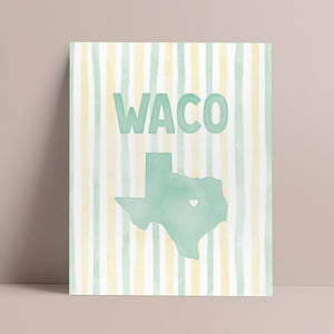 Waco, Texas Poster