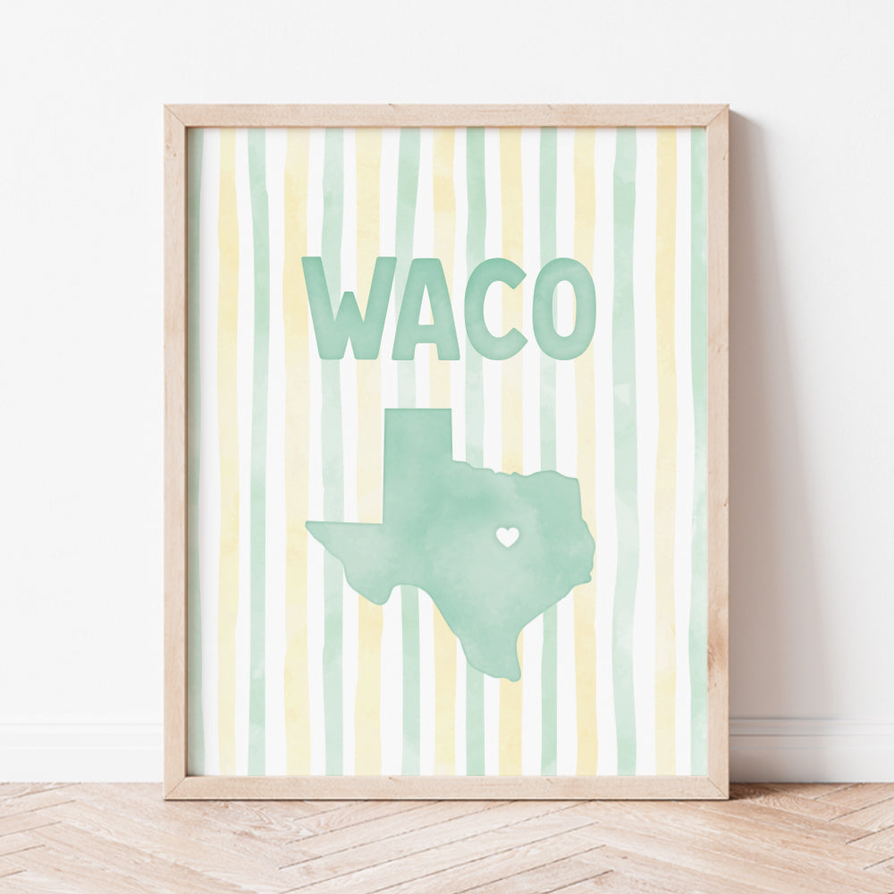 Waco, Texas Poster