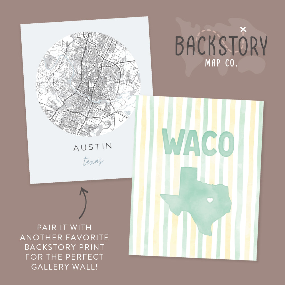 Waco, Texas Poster