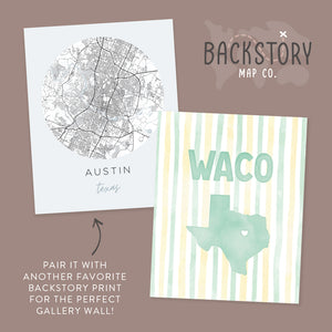 Waco, Texas Poster