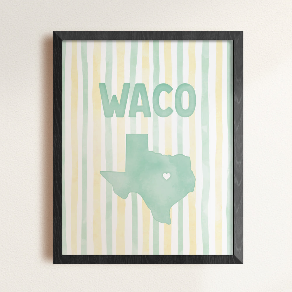 Waco, Texas Poster