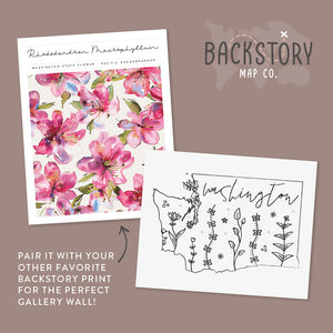 washington state outline