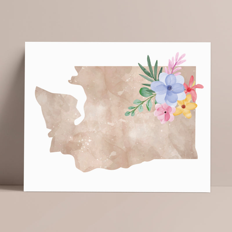 washington state map