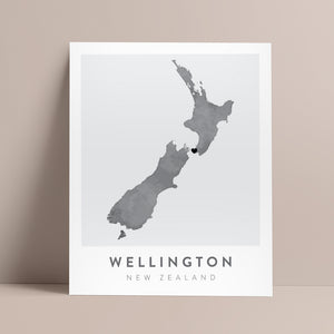 map of wellington nz