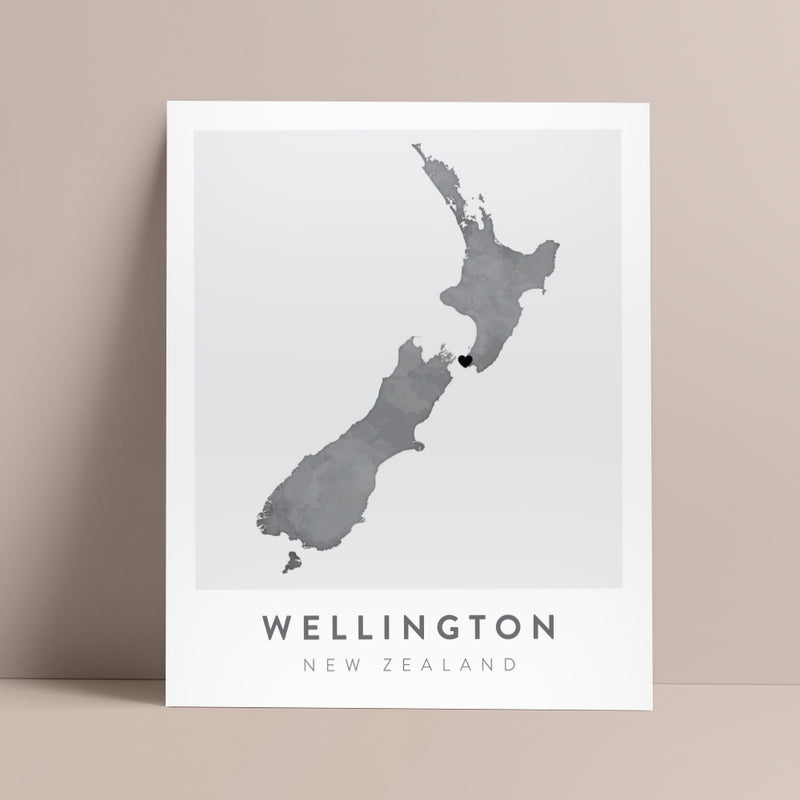 map of wellington nz