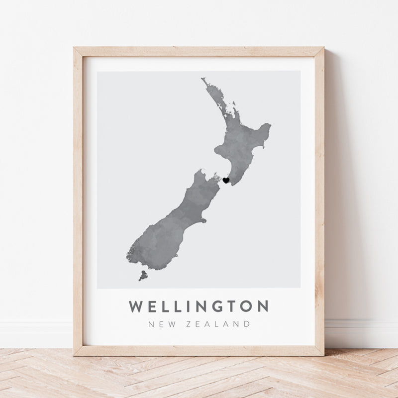 wellington nz map