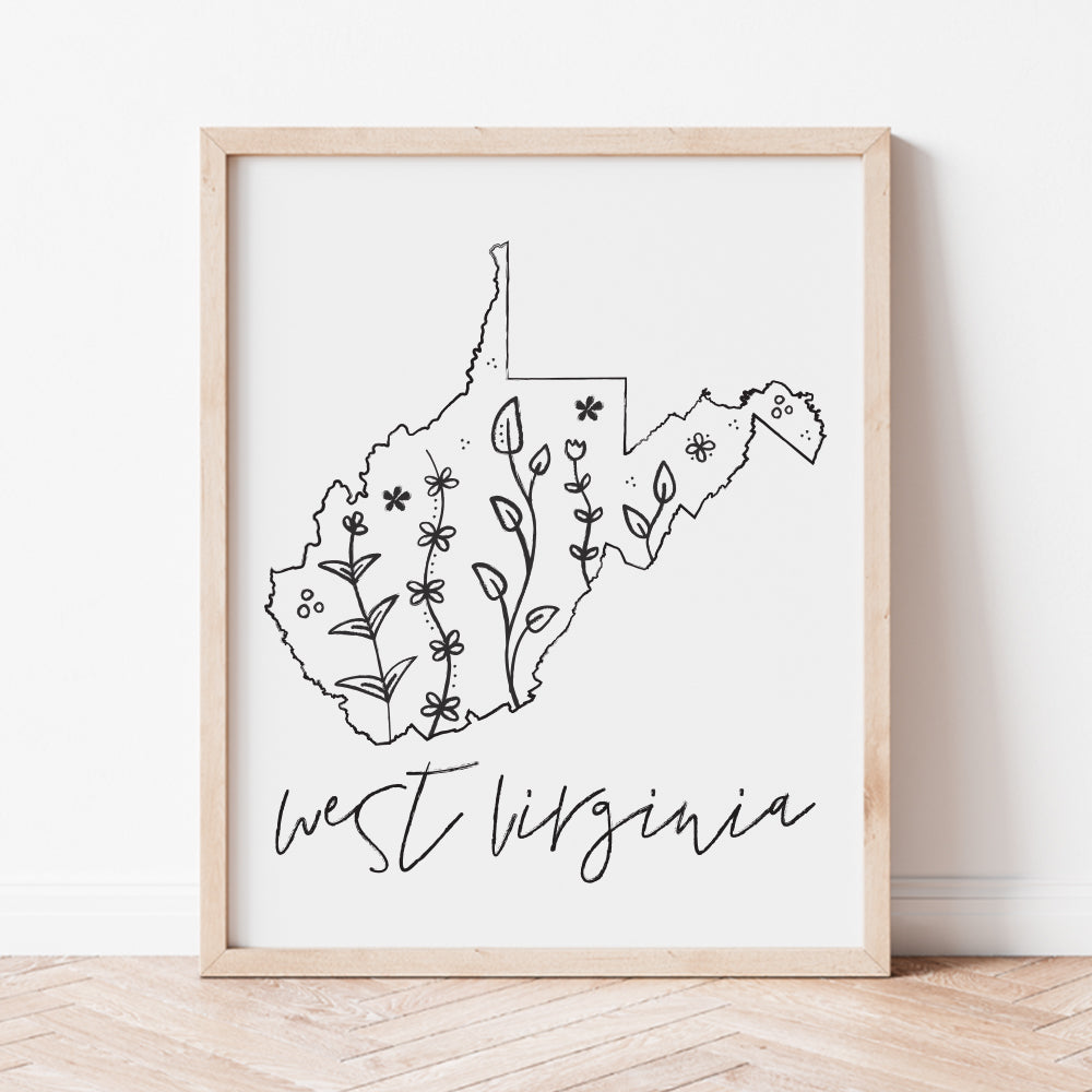 west virginia poster
