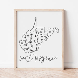 west virginia poster