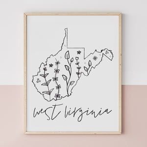 west virginia wall art
