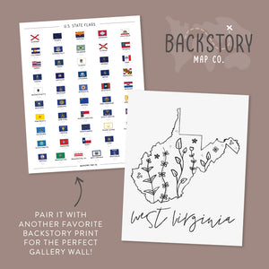 west virginia outline