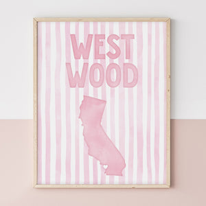 pink ucla poster