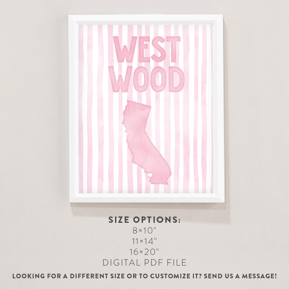 westwood ucla poster