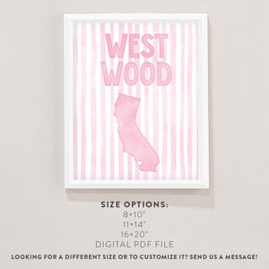 westwood ucla poster