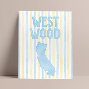 ucla art print