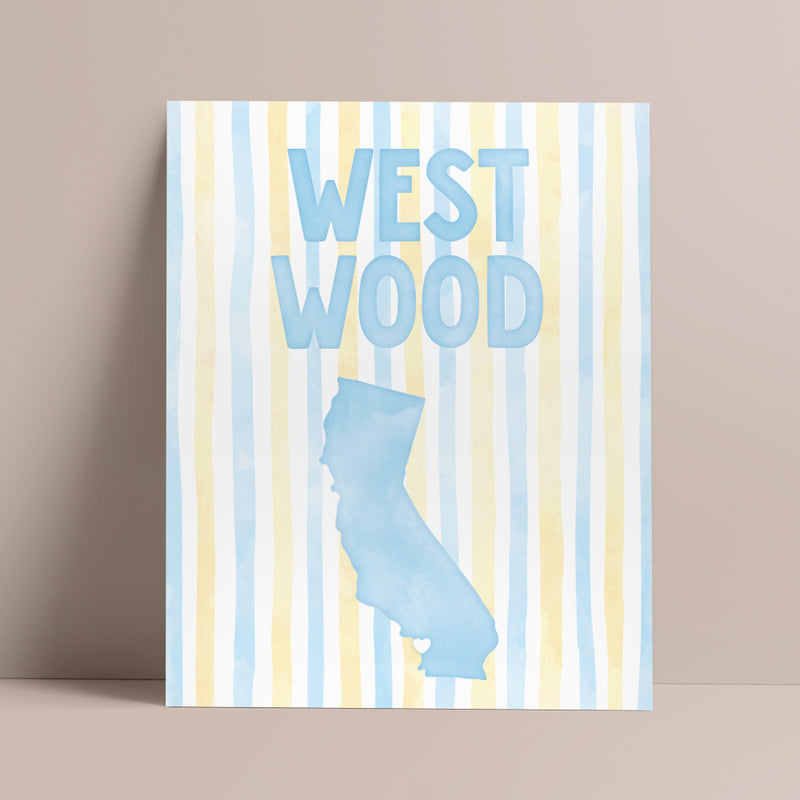 ucla art print