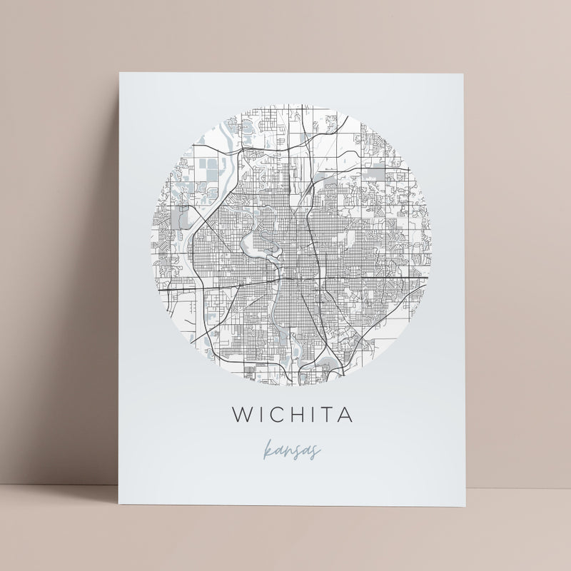 wichita kansas map