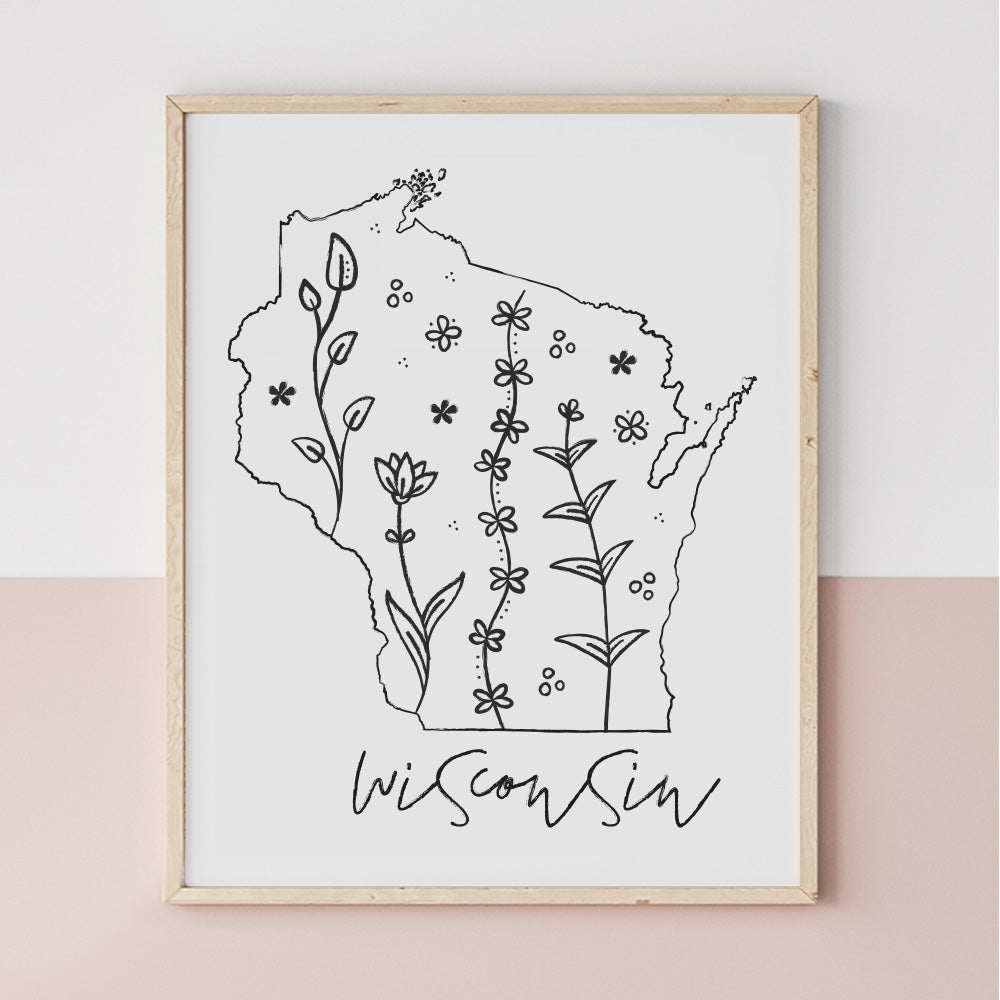 wisconsin outline