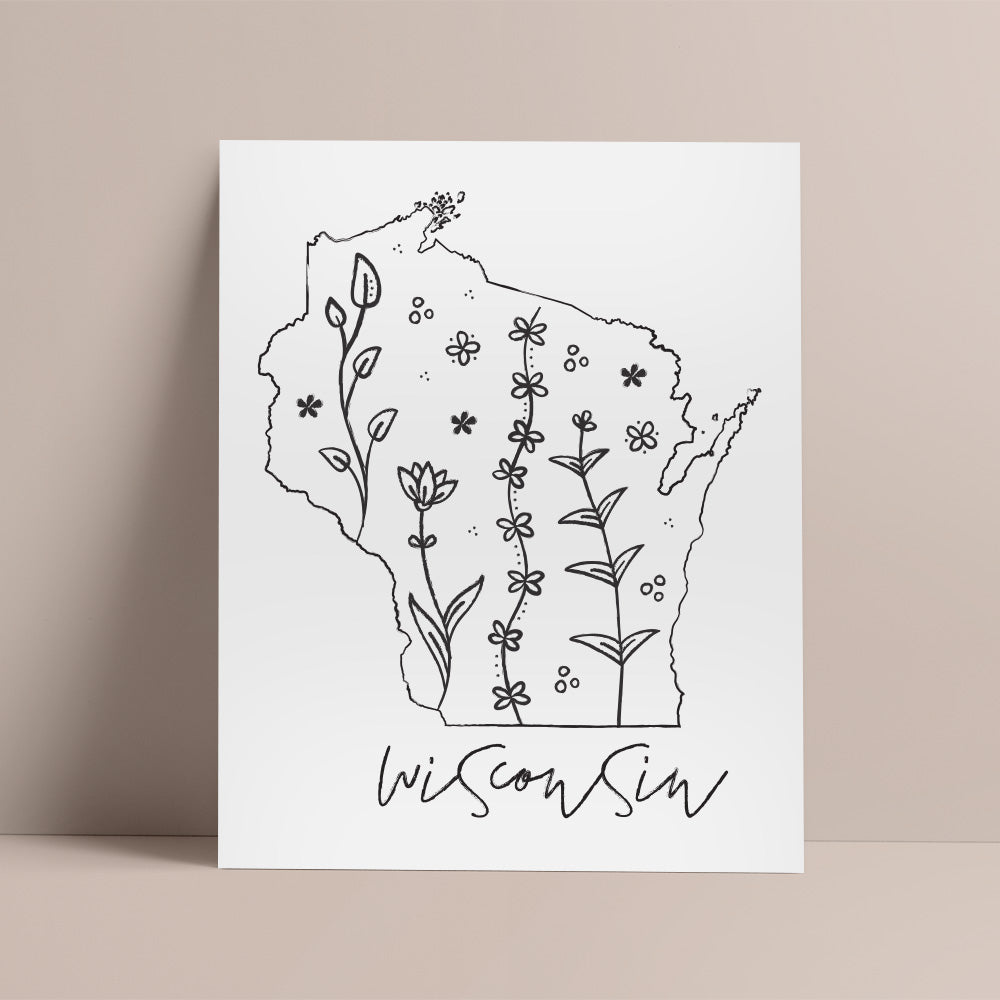 wisconsin outline