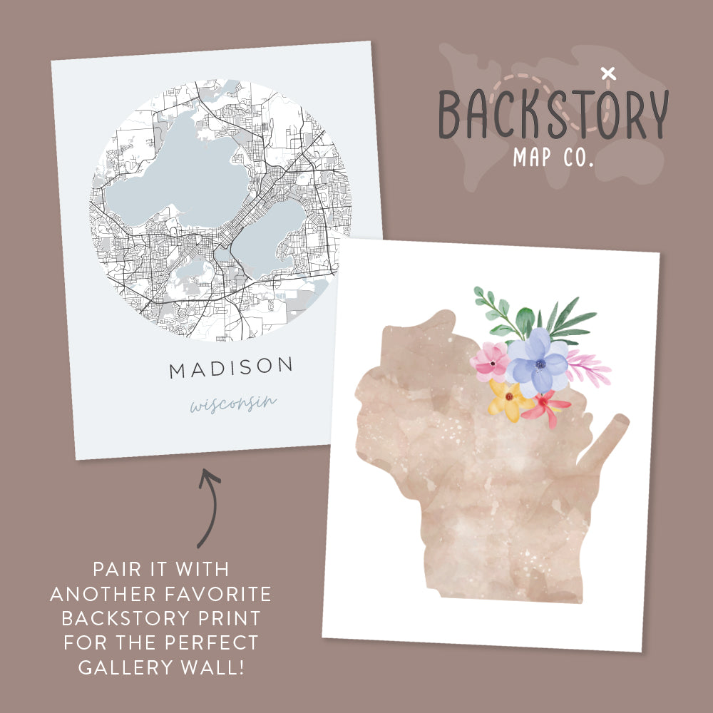 madison wisconsin poster