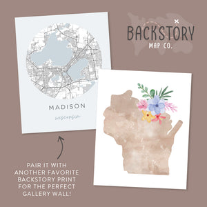 madison wisconsin poster