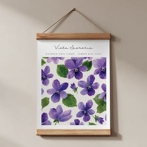 wisconsin flora poster