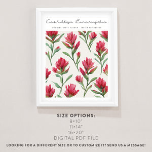 wyoming state flower wall art