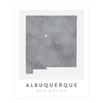 Load image into Gallery viewer, Albuquerque, New Mexico Map | Backstory Map Co.
