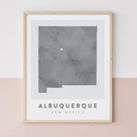 Load image into Gallery viewer, Albuquerque, New Mexico Map | Backstory Map Co.
