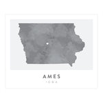 Load image into Gallery viewer, Ames, Iowa Map | Backstory Map Co.
