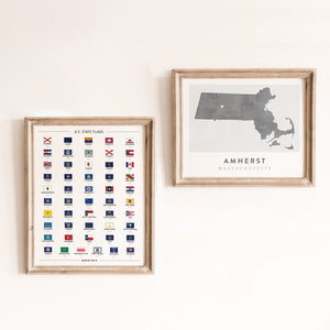 massachusetts wall art
