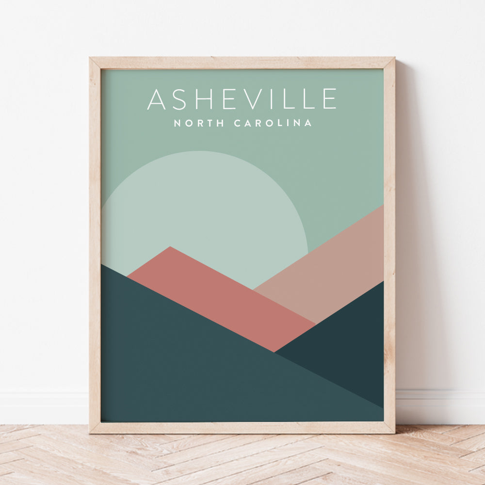 asheville north carolina wall art