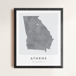 Load image into Gallery viewer, Athens, Georgia Map | Backstory Map Co.
