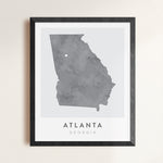 Load image into Gallery viewer, Atlanta, Georgia Map | Backstory Map Co.
